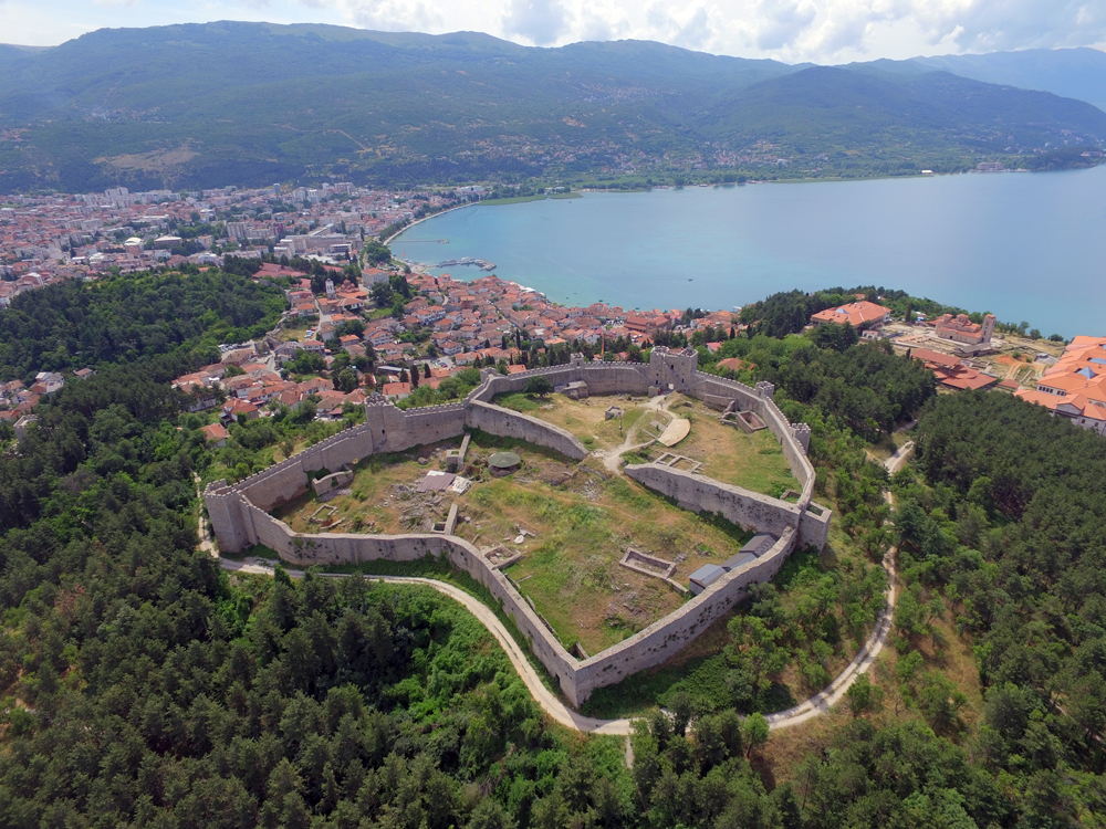 Охрид со тврдината